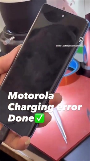 Moto edge 40neo charging error