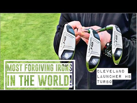 The Friendliest GOLF IRONS IN THE WORLD! Cleveland HB Launcher Turbo Irons.