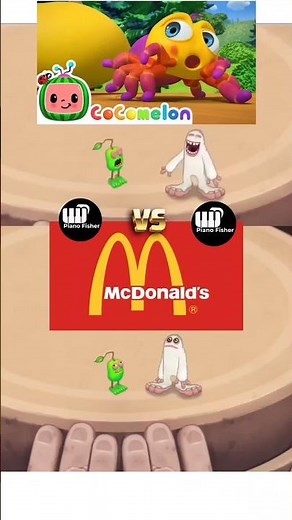 Itsy Bitsy Spider Song V's McDonald's Theme Song - But In My Singing #shorts