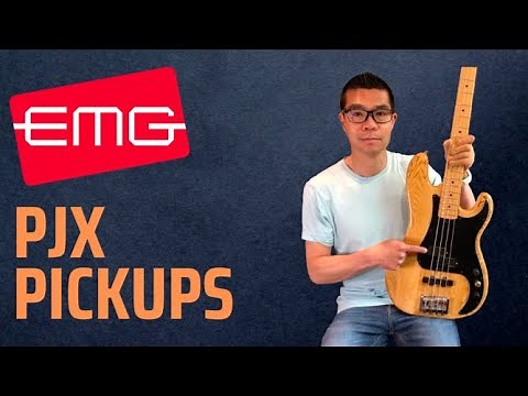 EMG PJX bass pickup set in a vintage Ibanez Silver Series P bass - This bass sounds HUGE!