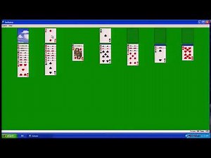 Microsoft Solitaire [Windows XP Longplay] (2001) Microsoft Corporation {Intel Atom 260 Real HW}