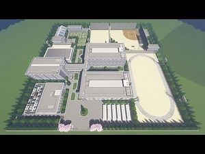 【マインクラフト】学校、作ってました