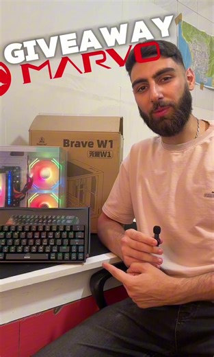 Marvo Keyboard Giveaway for Tech Enthusiasts