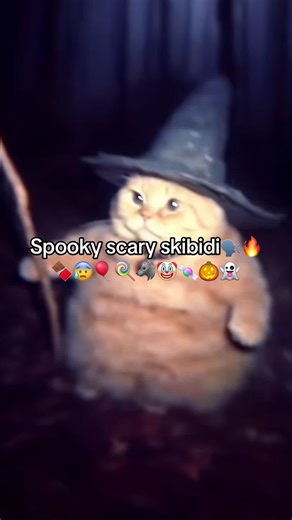 Spooky Scary Skibidi Pumpkin Cat Song