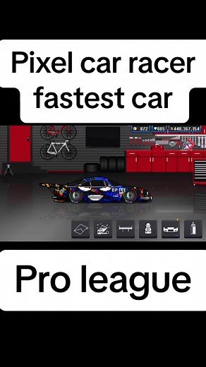 Fastest Pro League Car in Pixel Car Racer - Full Build Guide
