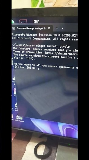 🚨 Download Any YouTube Video Using CMD in Windows 11 | No Software? | yt-dlp Tutorial (2026)