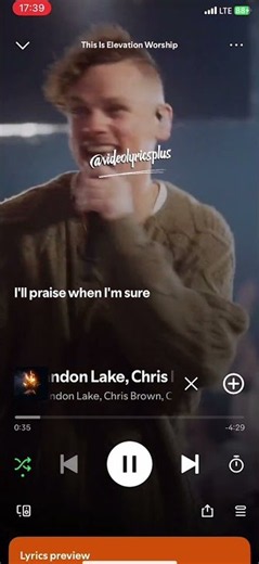 Elevation worship ‘PRAISE’ lyrics video short #trending #viral #fyp # #videolyricsplus #music