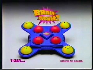 Tiger Electronics: Brain Bash Commercial!
