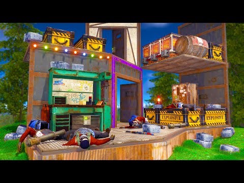 i stole this clans decayed base loot...