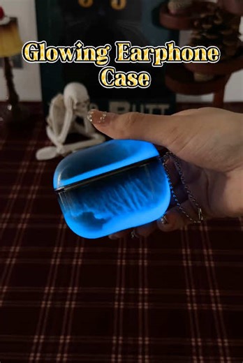 Don't blink! This might be the coolest earphone case you've ever seen! 👀✨ #earphonecase #techaccessories #coolgadgets #protectivecase #casecollection #wirelesscase #techgear #gadgetlover #unboxing #hottestitem #glowinthedark #liquidglitter #luminous #neonvibes #eyecatching #usa_tiktok #TikTokShopSpringGlowUp #tiktokmademebuyit #TikTokShopHolidayHaul #foryou #fyp #spotlightfinds #tiktokshoprestock #TikTokHolidayHaul