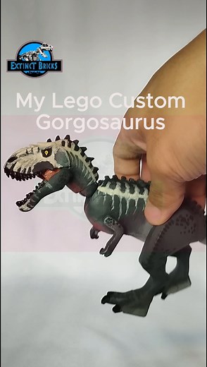Reversion of Gorgosaurus with Extinct Bricks
