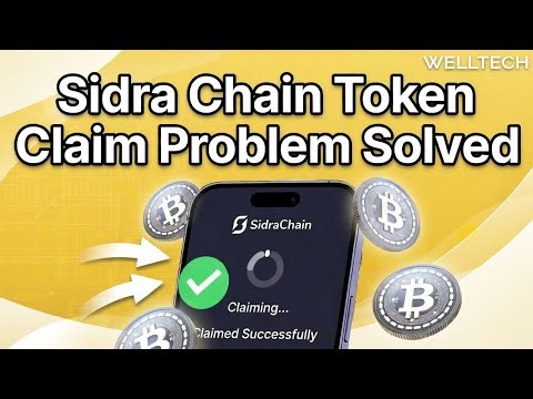 SidraChain Token Claim Kaise Karen 🔥 Step-by-Step Guide 2026