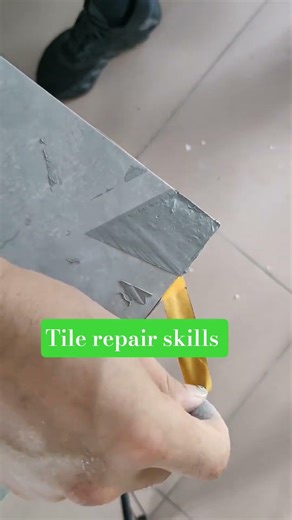 Pro Tile Repair Tips You Can Do by Hand! #TileMasterWorks #SlabRepair