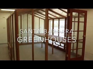 Deluxe Greenhouse Kits from Santa Barbara Greenhouses
