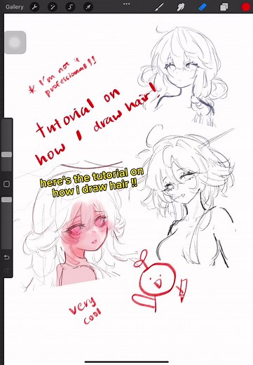 How to Draw Hair: Step-by-Step Tutorial for Anime Styles