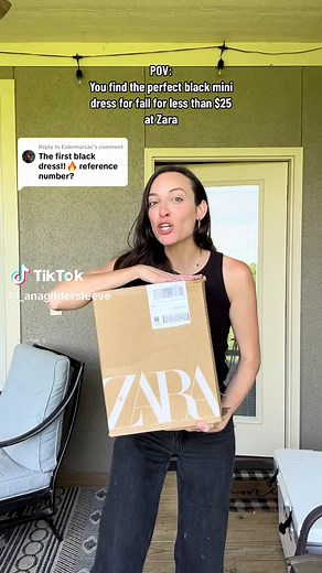 Fall Fashion: Styling the Perfect Black Mini Dress from Zara