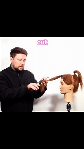 Learn how to Wolf Cut in minutes #haircut #wolfcut