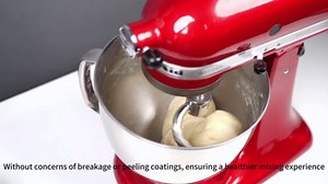 5 QT Dough Hook for KitchenAid Mixer, Stainless Steel Spiral Dough Hook Attachment for KitchenAid 4.5-5 Qt Tilt-Head Stand Mixers, Replacement Bread Hook Fits Models K45, KSM90, KSM150