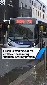 First Bus Glasgow workers have called off strike action after securing a 5% pay win. Unite the Union confirmed on Tuesday that around 50 First Bus cleaners, fuellers and shunters in Glasgow agreed to accept a last-minute enhanced pay offer. Workers had earlier unanimously backed industrial action and were due to strike from January 13 to 17, however, action was suspended to allow a ballot on the offer to take place. Unite called the new 5% pay deal an “inflation-beating pay win” and said the off