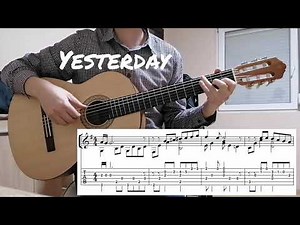 YESTERDAY / Fingerstyle Classical Guitar Cover