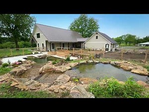 Recreational Swim Pond on A Homestead