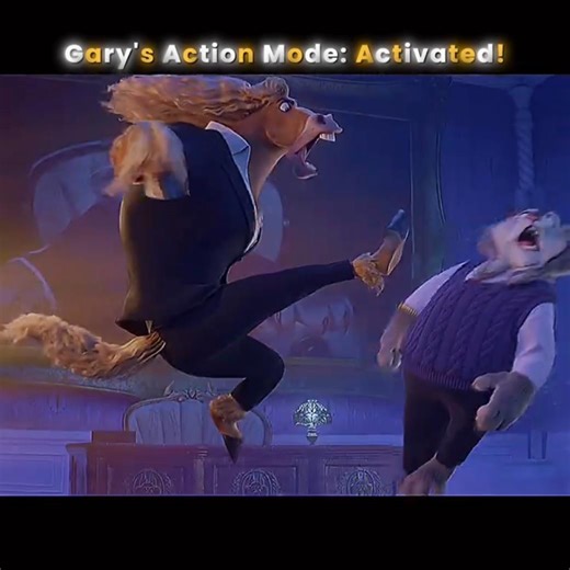 Gary's Action Mode: Activated ! - Zootopia 2, #animation #animals #shorts #edit