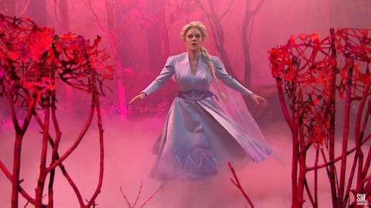 'Frozen 2' deleted scenes hype a *very* different movie on 'SNL'