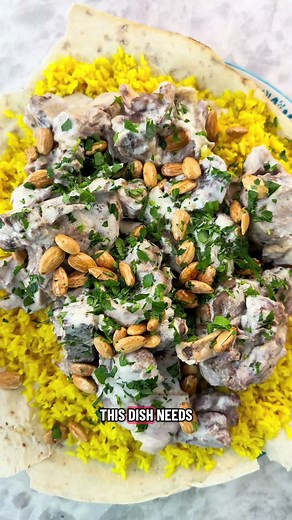 Mansaf: Traditional Jordanian Lamb and Rice Dish