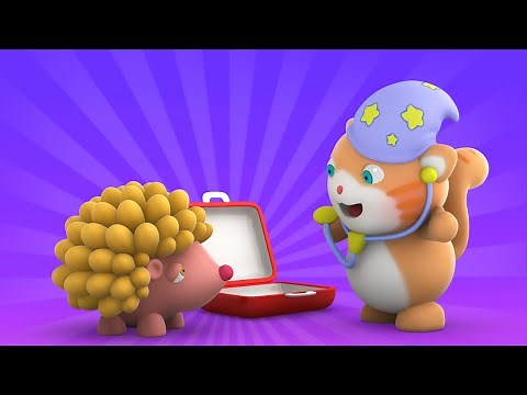 Looi the Cat | 3D Animation for Kids | Hedgehog | Animal Toy Cartoons | Puzzle