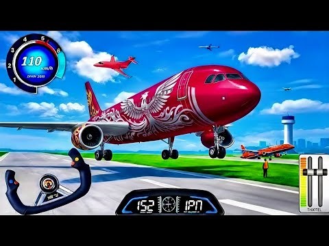 🚨 City Pilot Airplane Journey – Critical Landing Under Extreme Weather | Android Gameplay 🎮