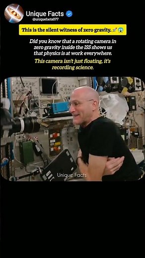 A Camera in Zero Gravity | Science on the ISS.🚀😱