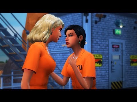 PRISON LOVERS ESCAPE JAIL | Sims 4 Story