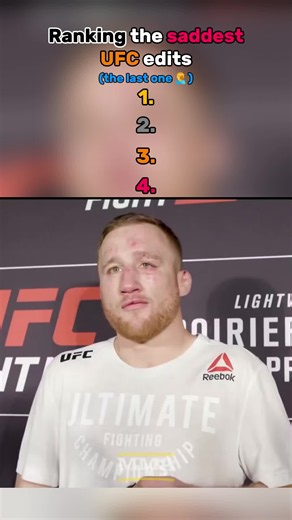 sad ufc edits….#ufc #ranking #fyp #edits #sad | why all the sad faces justin gaethje