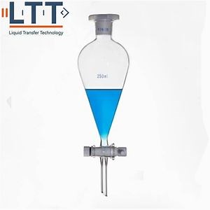 [Hot Item] Separatory Funnel Glass Stopcock 125/250/500/1000 Ml for Purify
