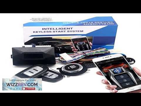 Universal Car Alarm Auto Start Stop System Remote Control Engine Ignition Autostart