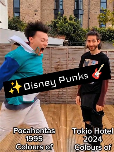 ✨ Disney Classics vs Disney Punk 🎸 #disneysongs #disneydance #disneymusic #disneyclassic