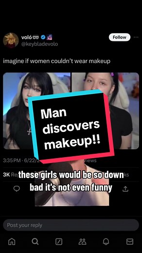 Is He Really Calling for Makeup to Be Illegal? #Makeup #ToxicMasculinity