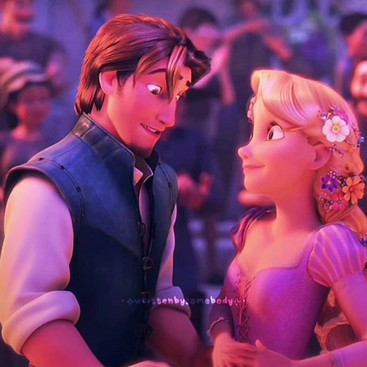 Adorable Rapunzel and Flynn Scene | Disney Tangled