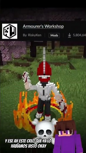 Mods de combate que Necesitas en tu MINECRAFT💀 #minecraft #mods #addon #java #bedrock #review