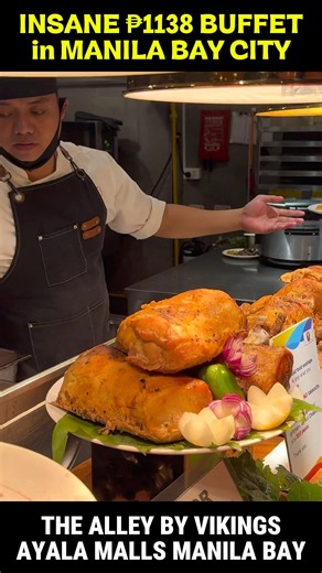 BUFFET PARADISE in MANILA! Unlimited Food at Vikings Manila Bay, Philippines
