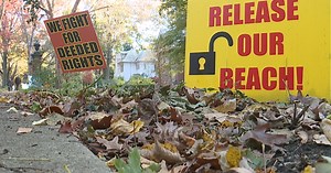 Bratenahl Corning Drive residents fight for lost Lake Erie beach access