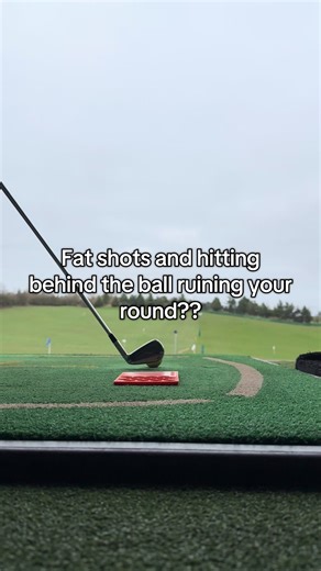 Golf fix 🔥 Stop heavy and fat shots! Improve contact an distance today 🏌️‍♂️ #golf #golftok #learngolf #newgolfer #golfswing