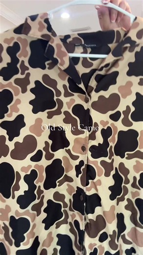 Old Style Camo Essentials for Hunting and Fishing