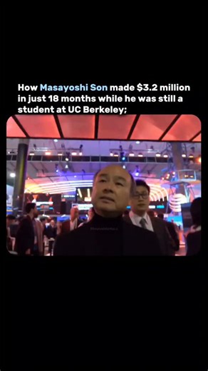 beyondstartup.s on Instagram: "Masayoshi Son, the founder and CEO of SoftBank, once set a goal to earn $10,000 by working just five minutes a day. Instead, he surpassed his expectations, making $3.2 million over 18 months. This achievement stemmed from his strategy of leasing software to retailers, allowing him to generate income with minimal daily effort. Born in 1957 in Tosu, Japan, to a Korean immigrant family, Son faced challenges due to his heritage. He moved to the U.S. as a teenager, stud