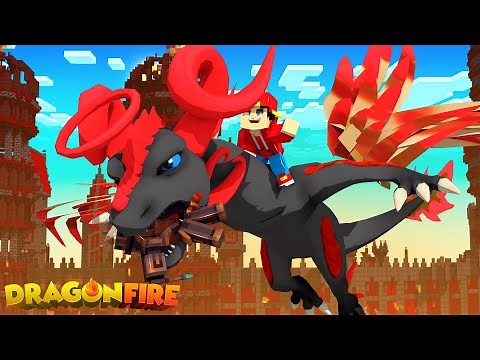 The *NEW* Fallen Angel Dragon in Minecraft...