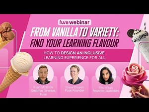 From Vanilla To Variety: Find Your Learning Flavour (Webinar 30/09/24)