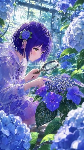 土で色が変わる？紫陽花の秘密｜花びらと花言葉の意外な正体#紫陽花 #アジサイ #花図鑑 #花言葉 #花の秘密 #梅雨 #雨の日 #ミライ #YouTubeショート #Shorts