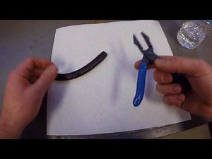 Fuel line pinch clamps