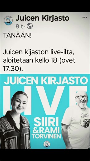 Juicen kirjasto Siiri&Rami Torvinen Tampere