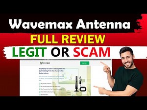 WaveMax Review 2024 | WaveMax Tv Anteena Legit or Scam | wavemax tv antenna scam.
